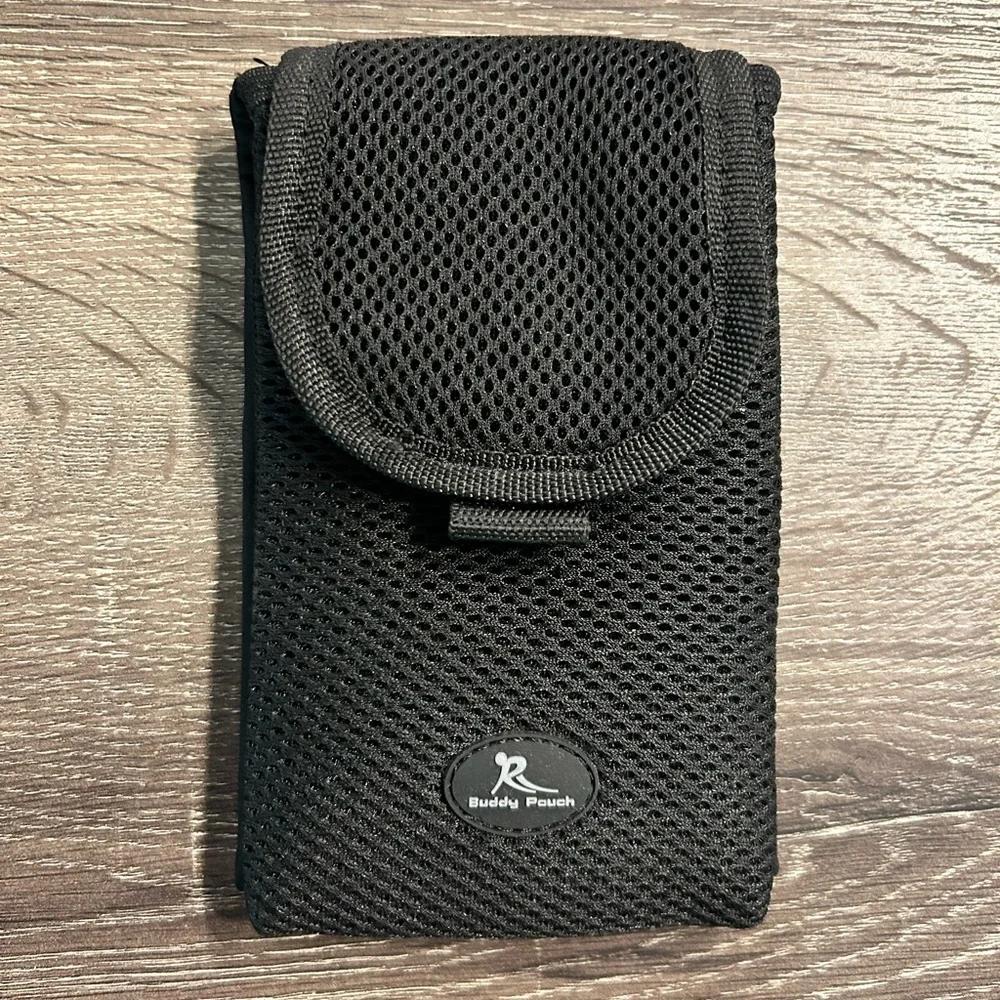 Black Mesh Phone Holder